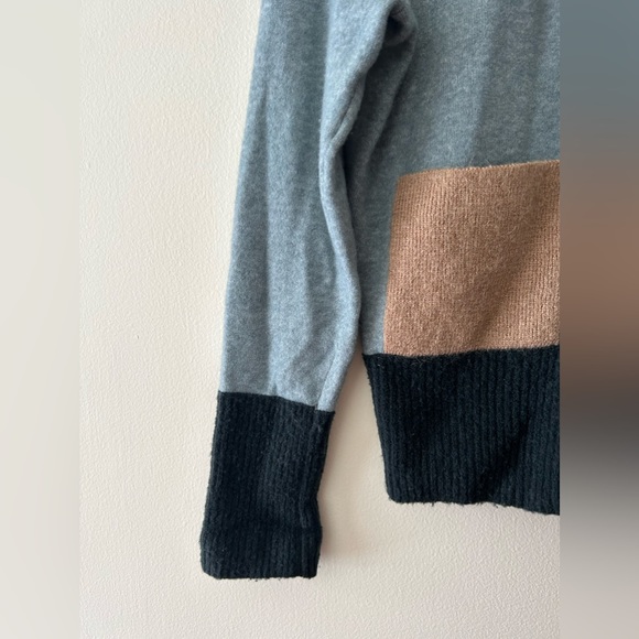 COS Colour-block Cardigan Sweater In Green size S - Picture 9 of 14